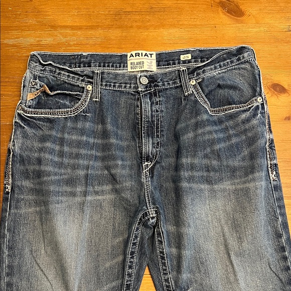 Ariat Men’s Relaxed Bootcut M4 jeans, 42/34 - Picture 1 of 4